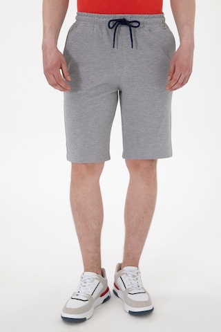 U.s. Polo Assn. Erkek Gri Melanj Şort Örme 50298038-vr086 GRI MELANJ