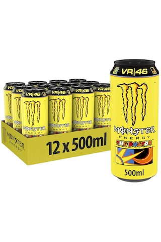 Monster Energy V46 The Doctor Enerji İçeceği 500 Ml X 12 Adet
