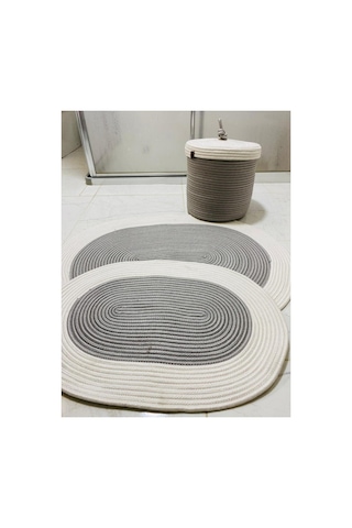 Jüt,hasır, 3 Lü Banyo Paspas Takımı, Bohem Tarzı Banyo Takımı,iskandinav Paspas/sepet Krem Gri Krem Gri Jüt,hasır, 3 Lü Banyo Paspas Takımı, Bohem Tarzı Banyo Takımı,iskandinav Paspas/sepet Krem Gri Krem Gri