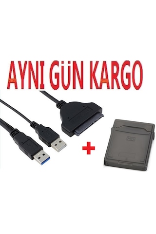 Alfais 4853 Usb 3.0 Sata Kablo Çevirici Dönüştürücü Hdd Hardisk Kablosu + Kutu