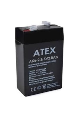 Atex 6v 2.8 Ah Akü