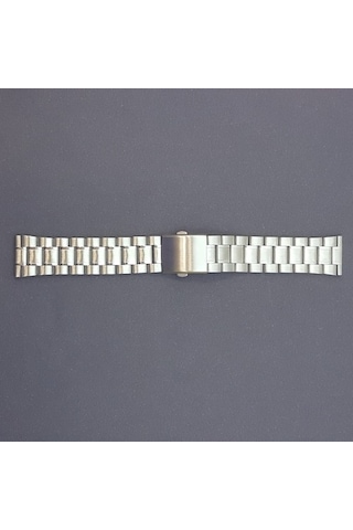Çelik Metal Kol Saat Kordonu Yandan Basma Anahtarlı 26 Mm (A-01)