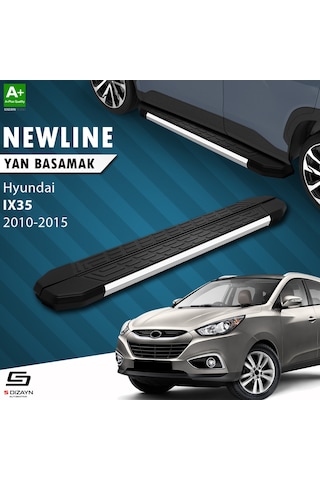S-dizayn Hyundai Ix-35 Newline Krom Yan Basamak 173 Cm 2010-2015 N11.9664