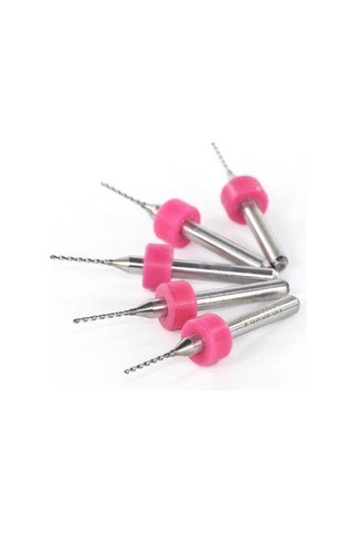 Pcb Mikro Karbür Cnc Matkap Ucu 10lu Set 0,85mm Tungsten 18 Shank