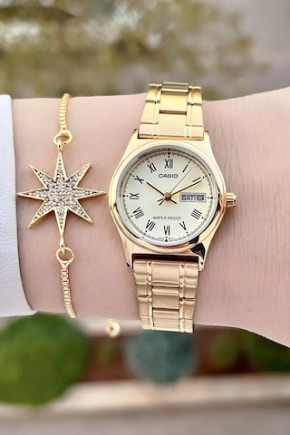 Casio Csgnct144 Kadın Kol Saati Altın