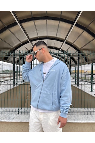 Karl Kani Oversize Zip Hoodie Sweatshirt 001