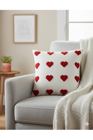 Yastık Kılıfları Kalp Asma 50 8 Cm X 76 2 Cm Nakış Seti Diğer