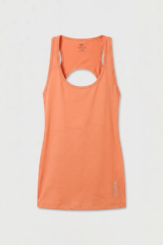 TOMMYLIFE Mercan Standart Fit Sırt Detaylı Performans Kadın Spor Atlet - 97297