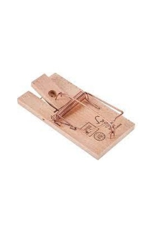 Swissinno  Büyük Boy Ahşap Klasik Fare Kapanı