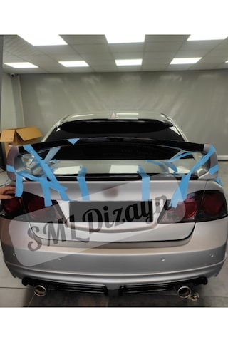 Civic Fd6 Bagaj Üstü Yüksek Spoiler-spoyler Boyasız Plastik
