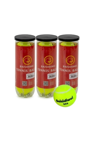 9 Lu Tenis Topu Çok Renkli