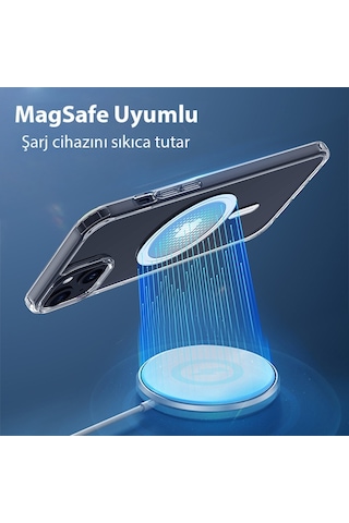 Dux Ducis Clin Mag Apple Uyumlu iPhone  15 Magsafe Manyetik Silikon Kılıf