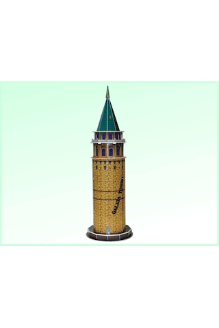 3D Puzzle 3 Boyutlu Maket Galata Tower Galata Kulesi