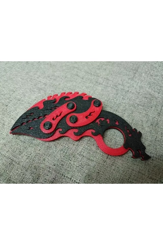 Ejderha Pençesi Şekilli Oyuncak Bıçak - Dekoratif Masaüstü Koleks