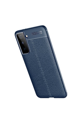 Samsung Uyumlu Galaxy S21 Plus Kılıf Deri Tarzı Niss Silikon Case