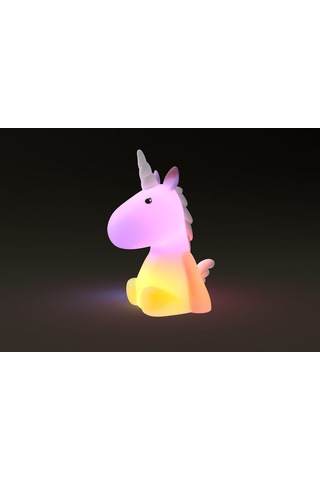 Dhink Silikon Gece Lambası Unicorn Pembe