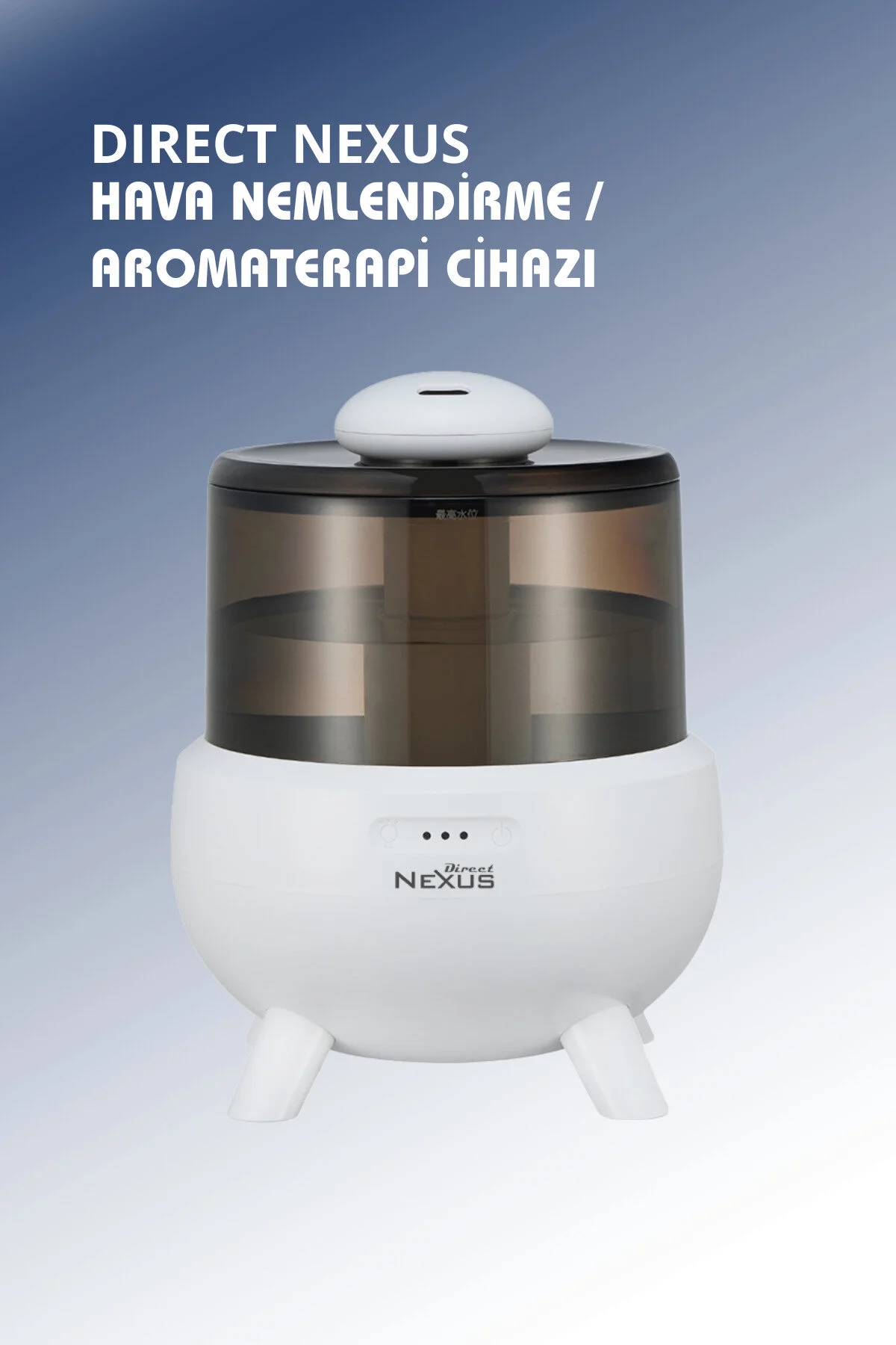 Direct Nexus Ultrasonik Buhar Makinesi Humudifier / Aromaterapi Cihazı Diffüzör 2 Litre Dokunmatik Ekran