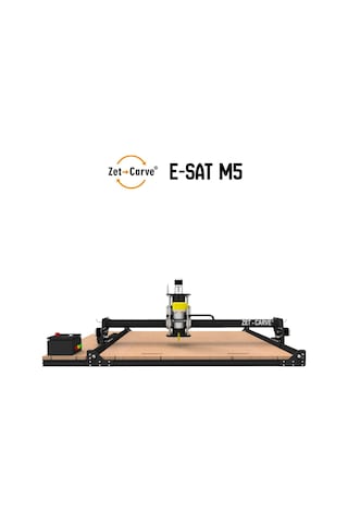 Zetcarve E-sat M5 Cnc Router 90x120 Cm
