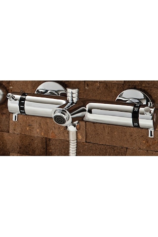 GPD TBB02 Termostatik Banyo Bataryası Krom