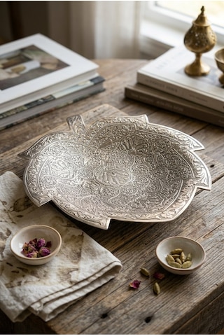 Ottoman Gumus Lux Tabak 25 Cm