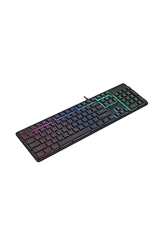 K521-rgb Netherbane Kablolu 104 Tuşlu Membran Türkçe Oyun Klavyesi