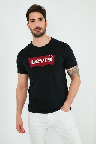 Levi's Graphic Set-ın Neck Graphic Erkek Siyah Tişört - 17783-0311-5921 Siyah