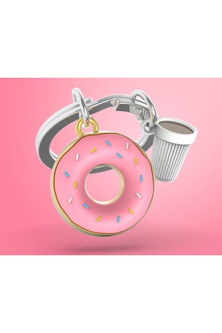 Metalmorphose Donut Anahtarlık