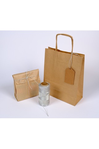 Gümüş Renkli Dekoratif İp - 100 M, Hediye Paketleme, Süsleme Ve El İşi Malzemesi, Dıy İpi