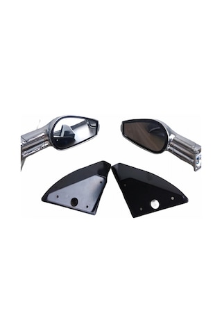 Space M3 Ön/arka Sinyalli Ayna Gri Karbon Takım /ayds77