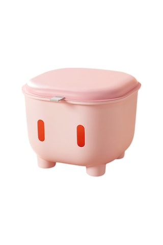 Suntek Depolama Osmanlı Büyük Kapasiteli Kutu Sandığı Pembe