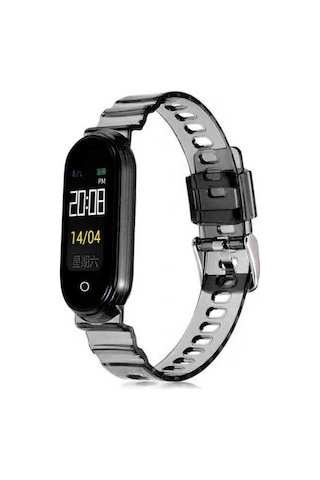 Xiaomi Mi Band 5 Krd-27 Uyumlu Kordon-bls-siyah