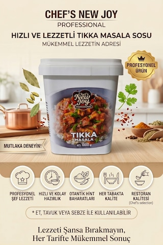Tikka Masala 1000 Gr Tıkka Masala Sos Tozu