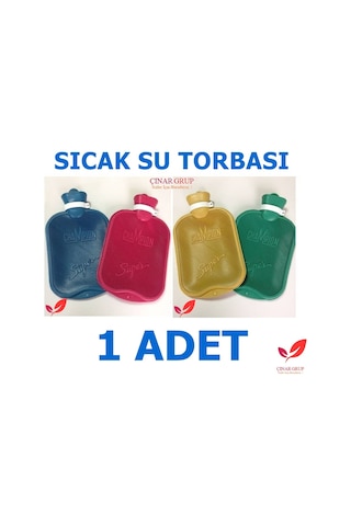 1 Adet Şampiyon Termofor Sıcak Su Torbası. Süper Kauçuk. Champion