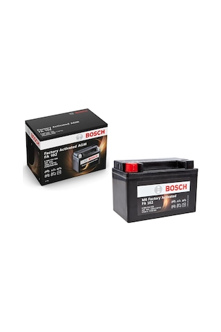 Bosch Fa102 Ytx9-bs Tx9-bs 12v 8ah Bakımsız Motosiklet Aküsü