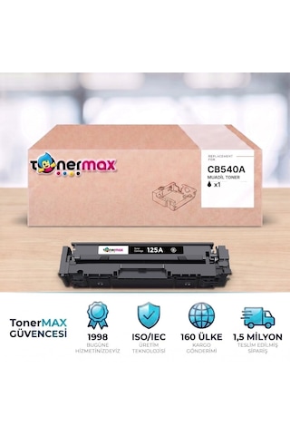 Hp Color Laserjet Cp1515n Uyumlu Toner Çipli Cb540a Siyah