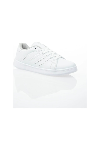 Pierre Cardin Unisex Beyaz Günlük Spor Ayakkabı 10144-10152 Beyaz