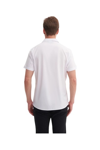 Cazador Erkek Regular Fit Kısa Kol Gömlek Beyaz