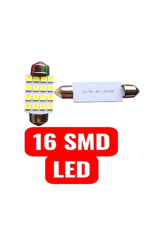 41mm 2 Adet Softit Led Ampul Canbus Plaka Tavan Bagaj Plaka Araç İç Aydınlatma Arıza Işığı Yakmaz