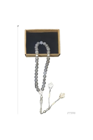 Upeka Hakiki Doğal Dumanlı Kuvars Taşı Küre Kesim Tesbih