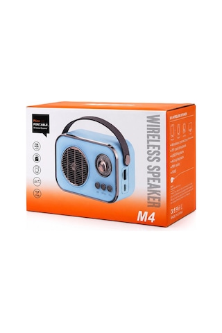 Bluetooth Wireless Mini Hoparlör Speaker Renkli Type-c Şarjlı 5w Mikrofon - Kart Girişi Pl-4692 Bx40