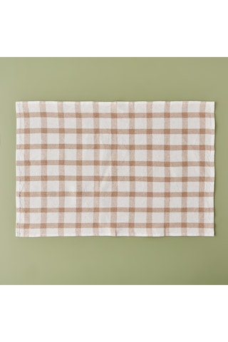 Bella Maison %100 Pamuk Liberty Kurulama Bezi Seti 3'lü Bej 45 x 65 CM