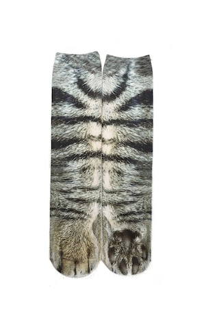 Springsun 3d Hayvan Ayak İzi Çorapları - Kedi Köpek Kaplan Kartal At Dinozor Desenli, Unisex Fun Stili, Canlı Renkler, Gerçekçi Efekt, Gençler Erkek Kadınlar İçin Diğer