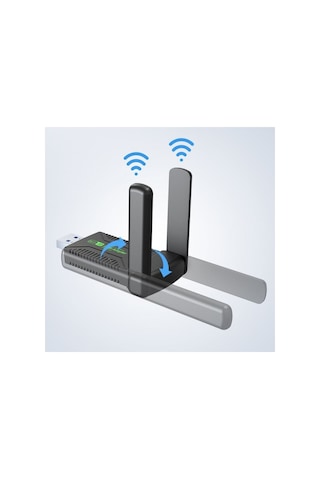 2.4g/5ghz 1300mbps Wifi Usb3.0 Adaptörü Wi-fi Dongle Alıcısı Yüksek Hızlı Sürücüsüz