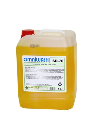 Omniwash Sd-70 Elde Bulaşık Yıkama Deterjanı 4 X 5000ml