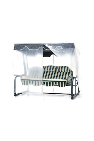 3 Kişilik Salıncak Koruma Örtüsü 210 x 135 x 170 CM Şeffaf