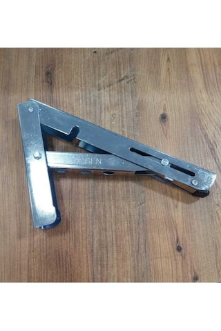 Gürçay Mandallı Katlanabilir Masa Konsolu 1 Çift Çinko 40Cm