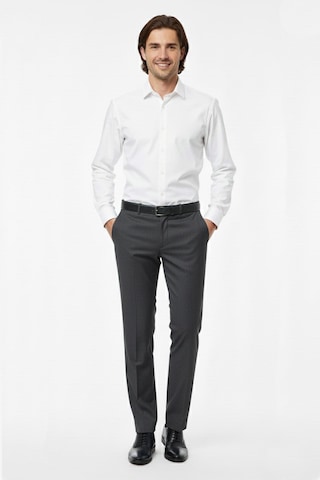 Erkek Regular Fit Kumaş Pantolon Likra Kumaş Bgl-st05030 K.Gri