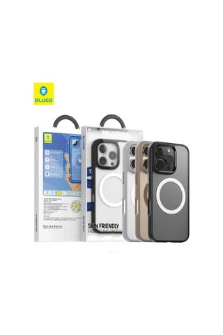 Apple Uyumlu iPhone Blueo 16 Pro Gold Skin friendly Anti drop Magnetic