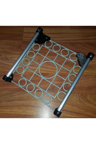 Mecanicman Modem Router Duvar Askı Aparatı Raf 30X25 Cm(En 30Cm)