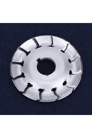 Maiyame Mangane Çelik Açı Gönüllü Uç Parçası 12 Dişli Ahşap Oymacılık Bıçağı 65x16mm Gümüş Dayanıklı Malzeme Kaldırma Ve Şekillendirme